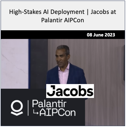 High-Stakes AI Deployment | Jacobs at Palantir AIPCon